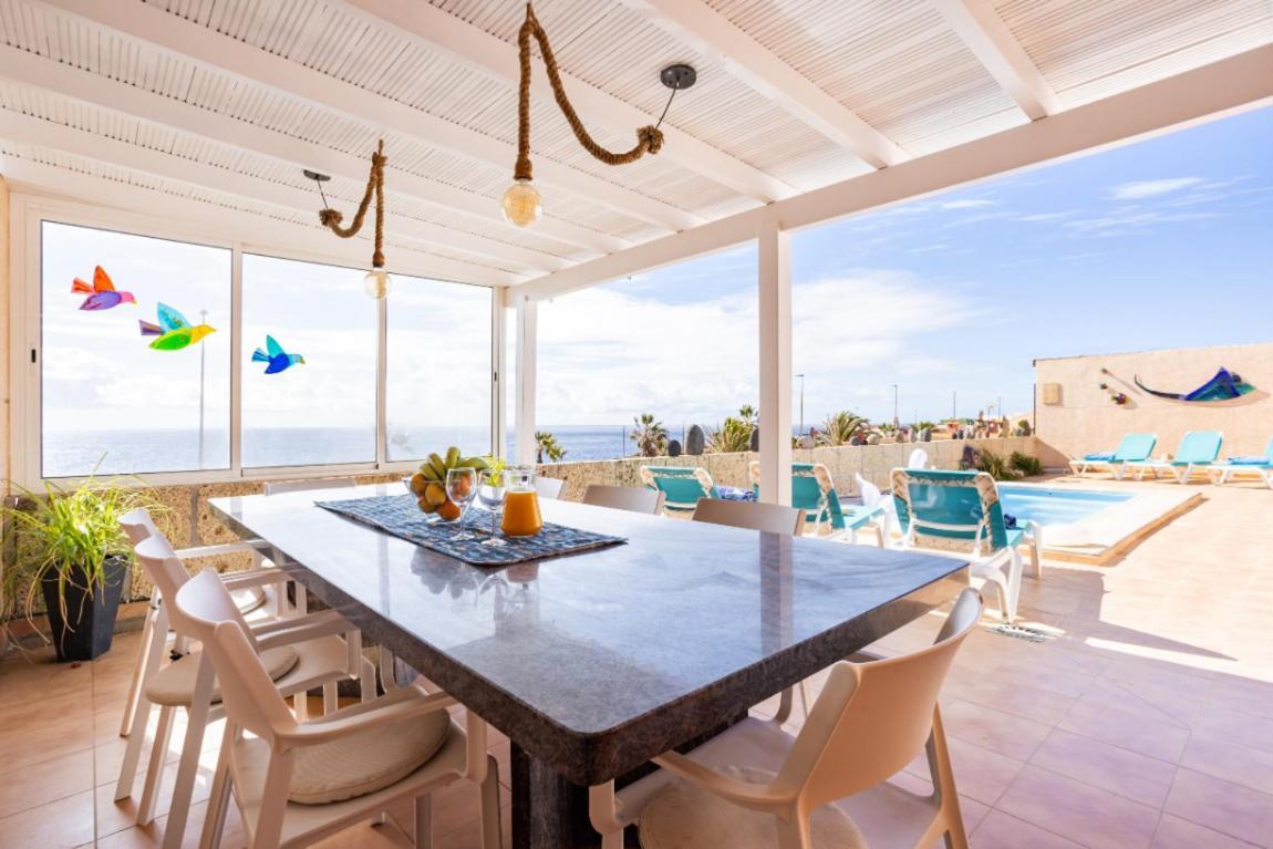 Casa Almendra: Oceanview Oasis with Private Pool and Family-Friendly Amenities Villa La Listada Exterior photo